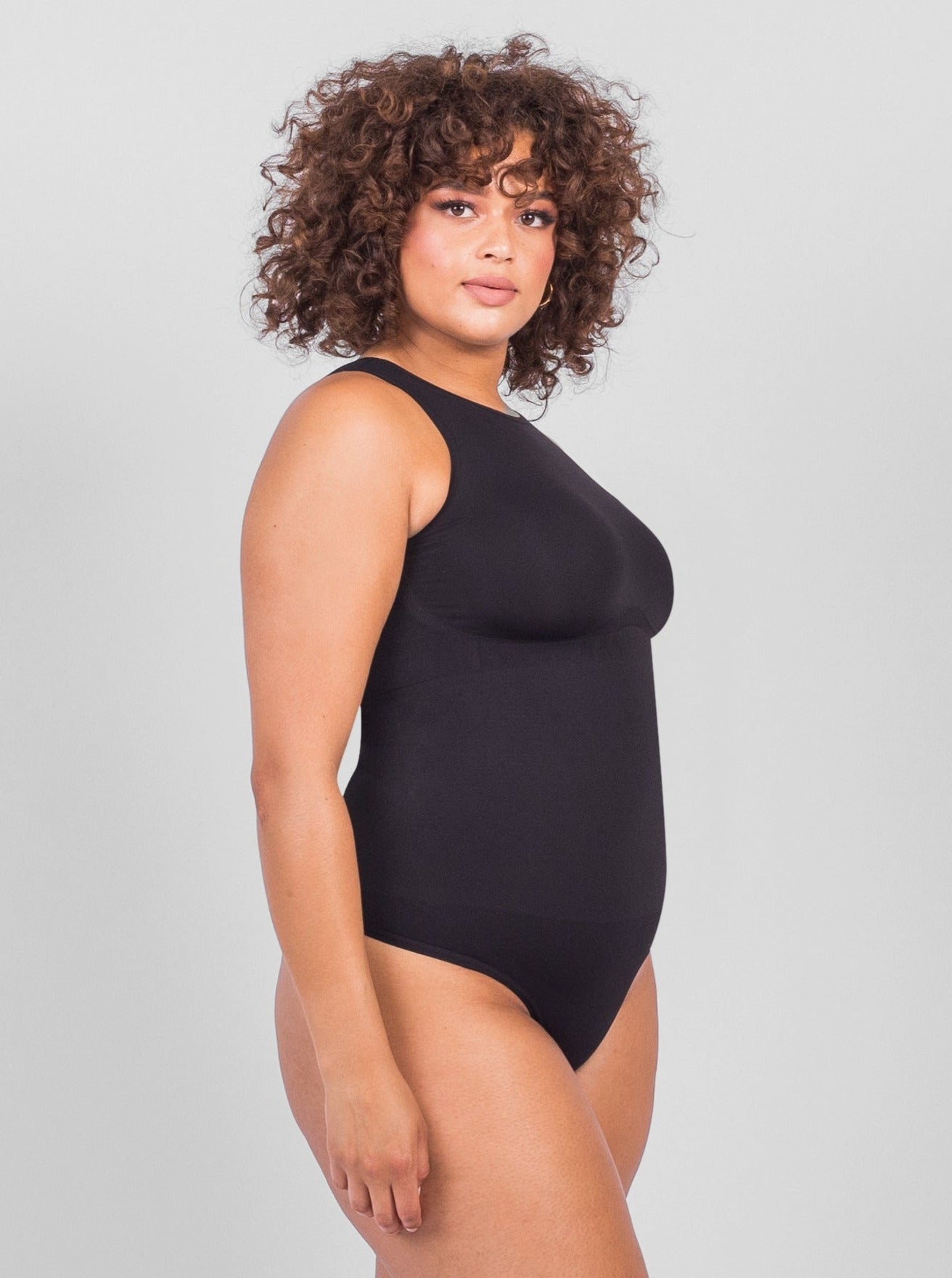 Solana - Elegant High Neck Bodysuit