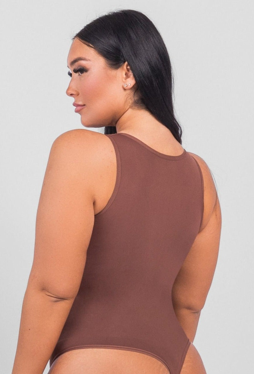 Solana - Elegant High Neck Bodysuit
