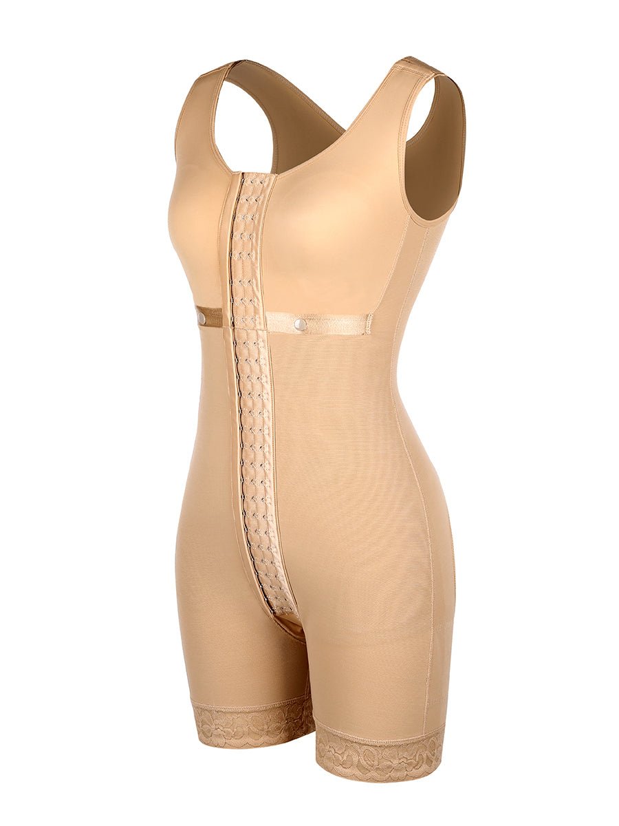 Tess Seamless Long Body Shapewear with Hook Closure