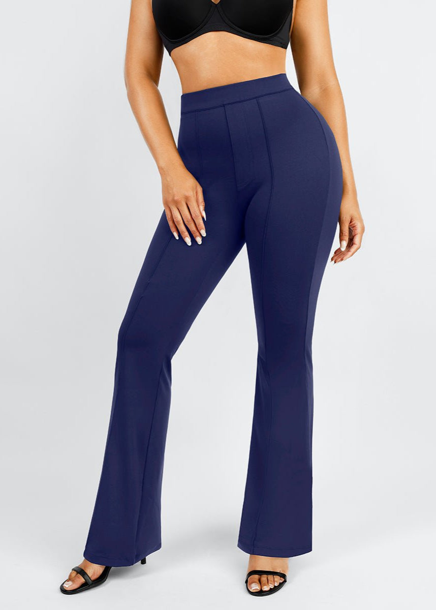 Theresa - High-Waisted Shaping Flare Shorts