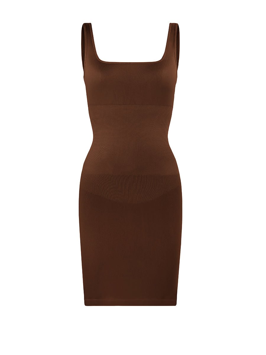 Valencia - Square Neck Mini Shaper Dress