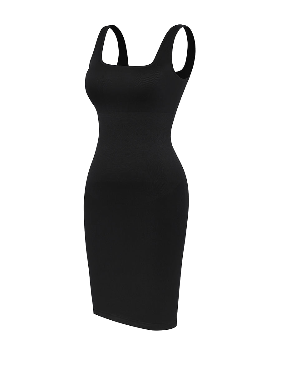 Valencia - Square Neck Mini Shaper Dress