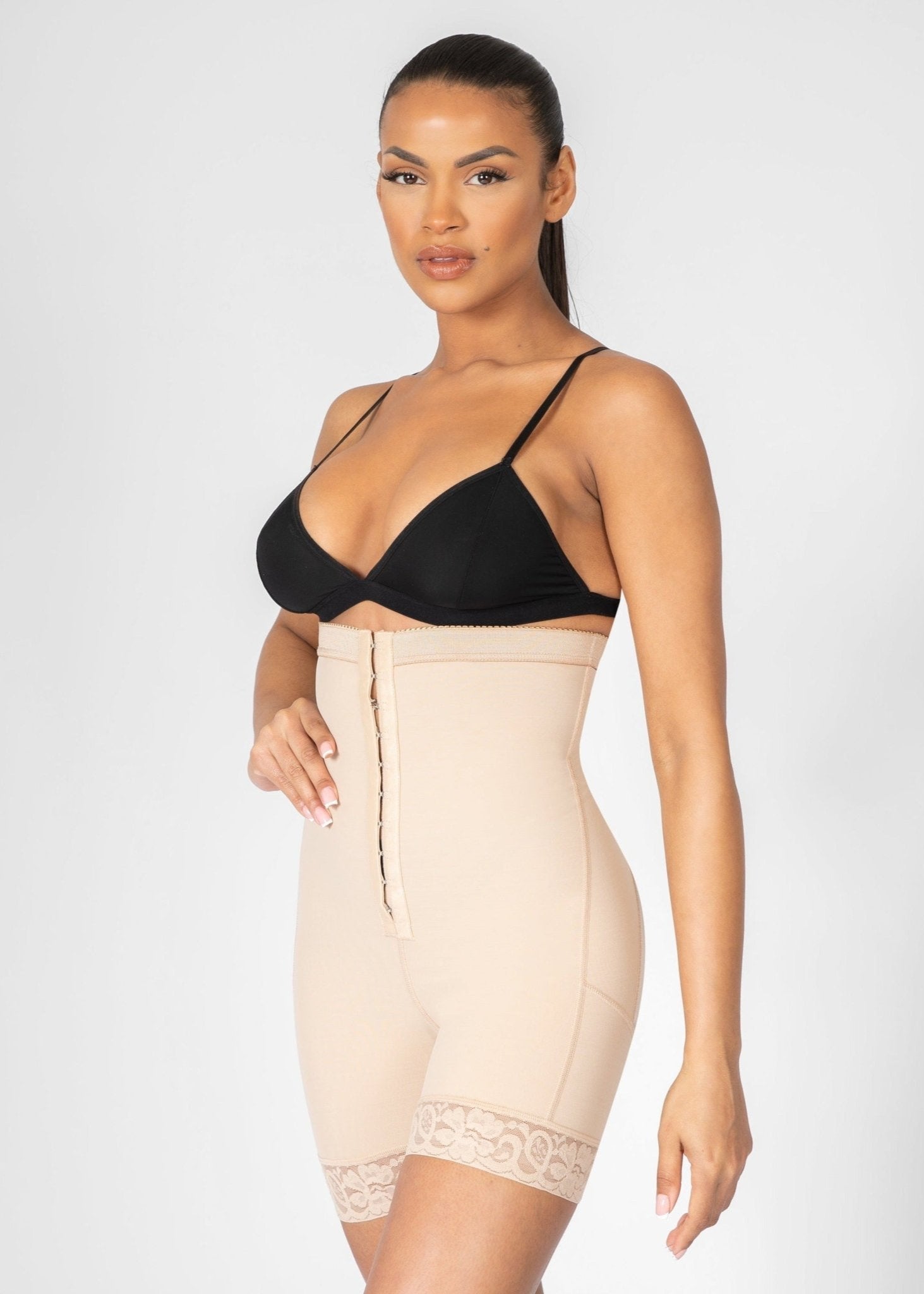 Valentina - Strapless Body Shapewear with Hook Closure