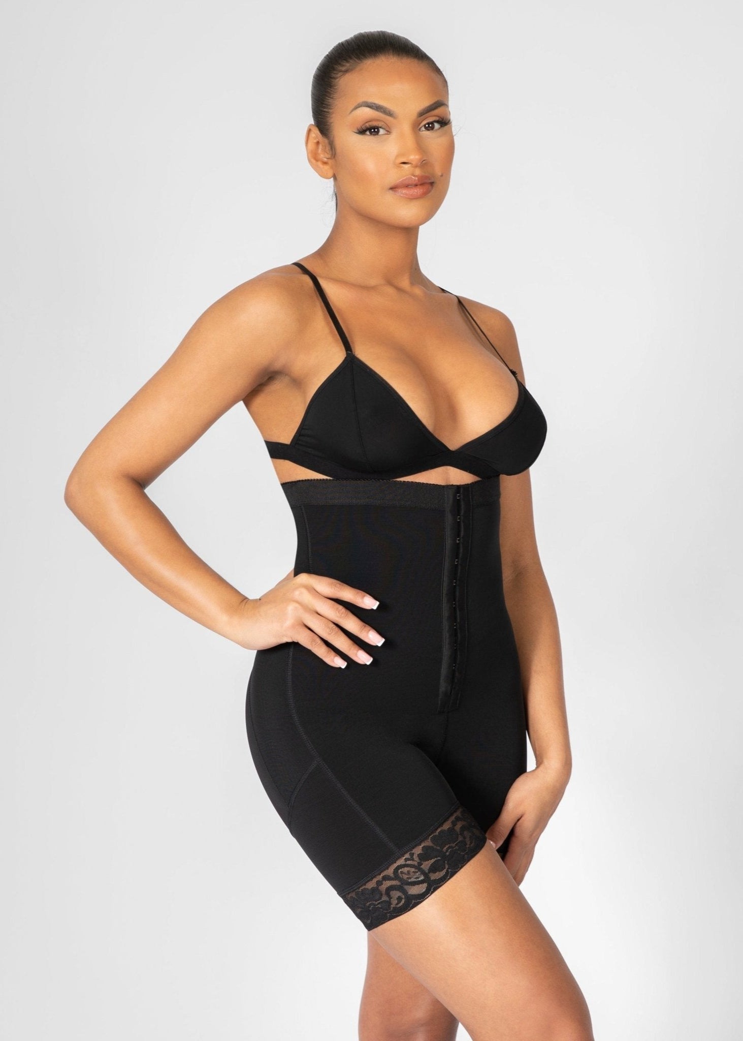 Valentina - Strapless Body Shapewear with Hook Closure