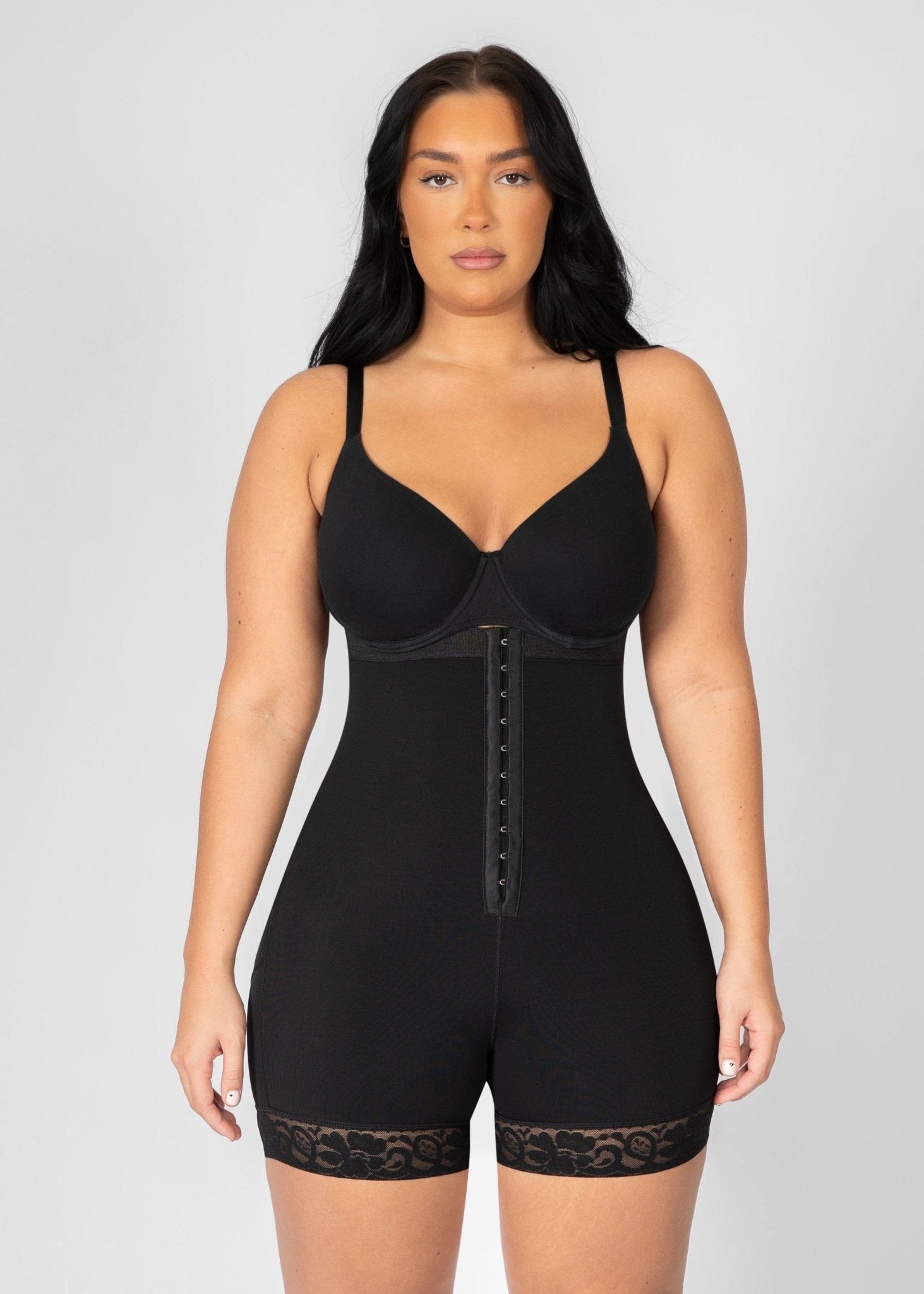Valentina - Strapless Body Shapewear with Hook Closure