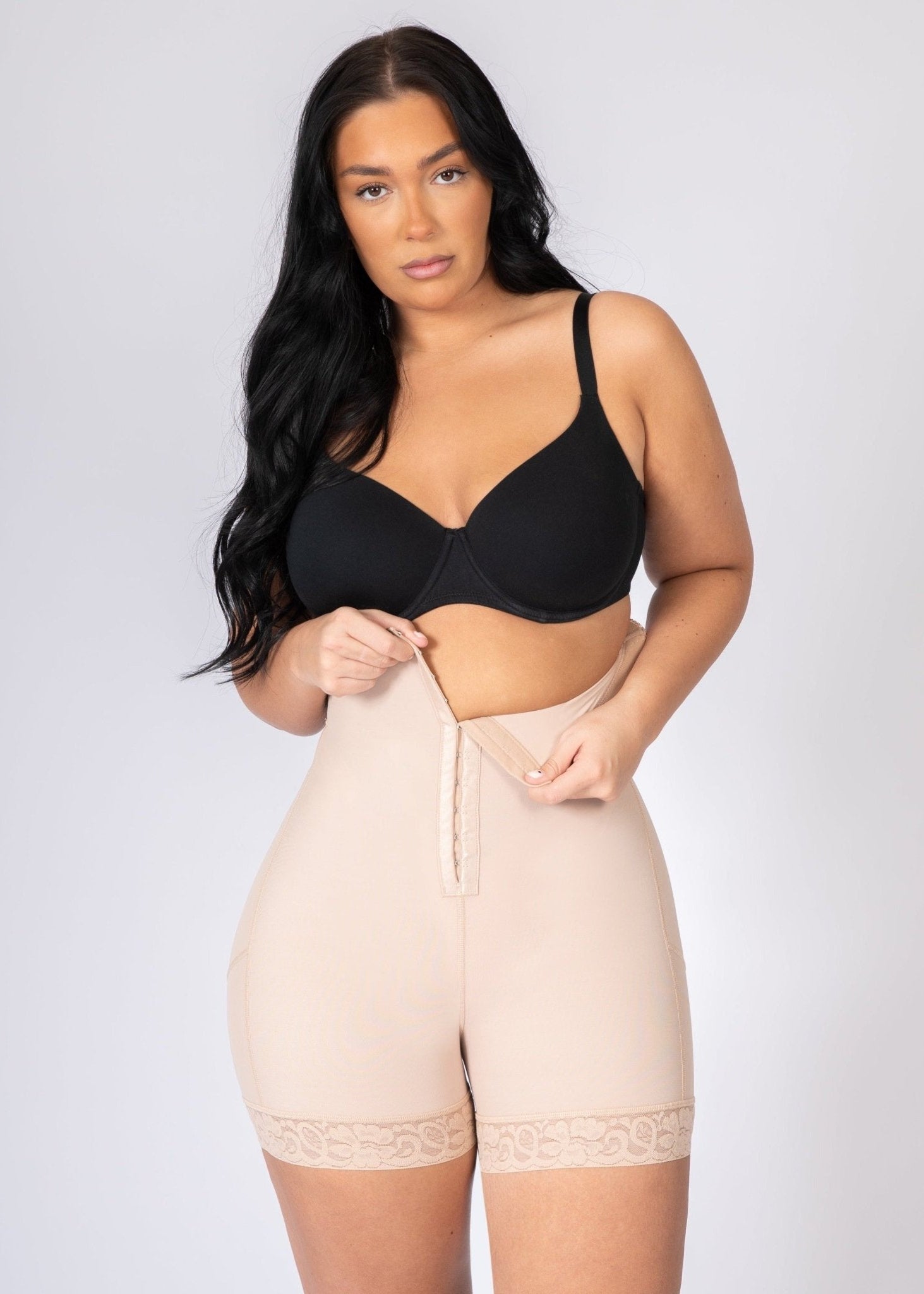 Valentina - Strapless Body Shapewear with Hook Closure